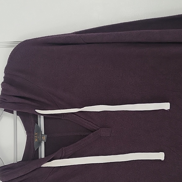 2pc BUNDLE! Mix by 41Hawthorn V-neck hooded sweaters - Picture 2 of 9